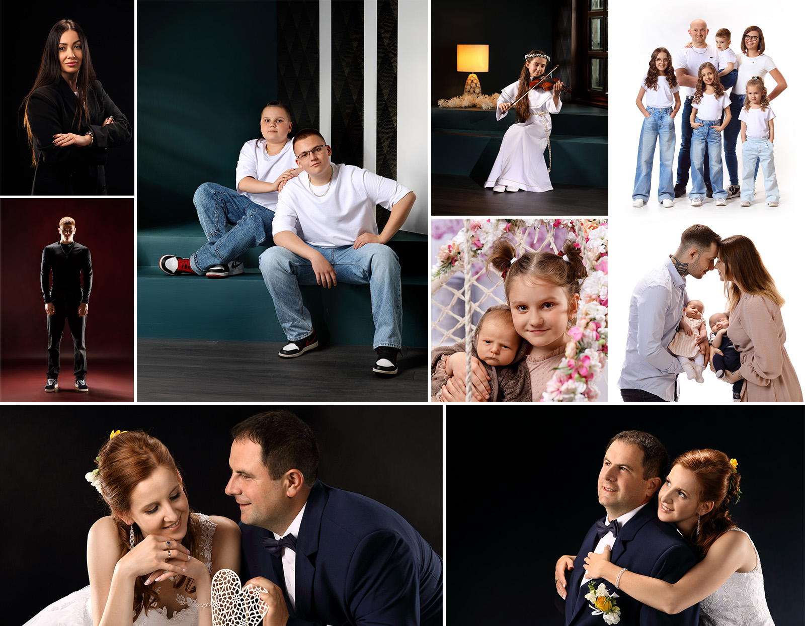 Sejse fotograficzne w studio